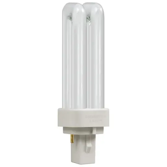 CFL Double Turn D Type  10W  4000K  G24d-1 2-Pin