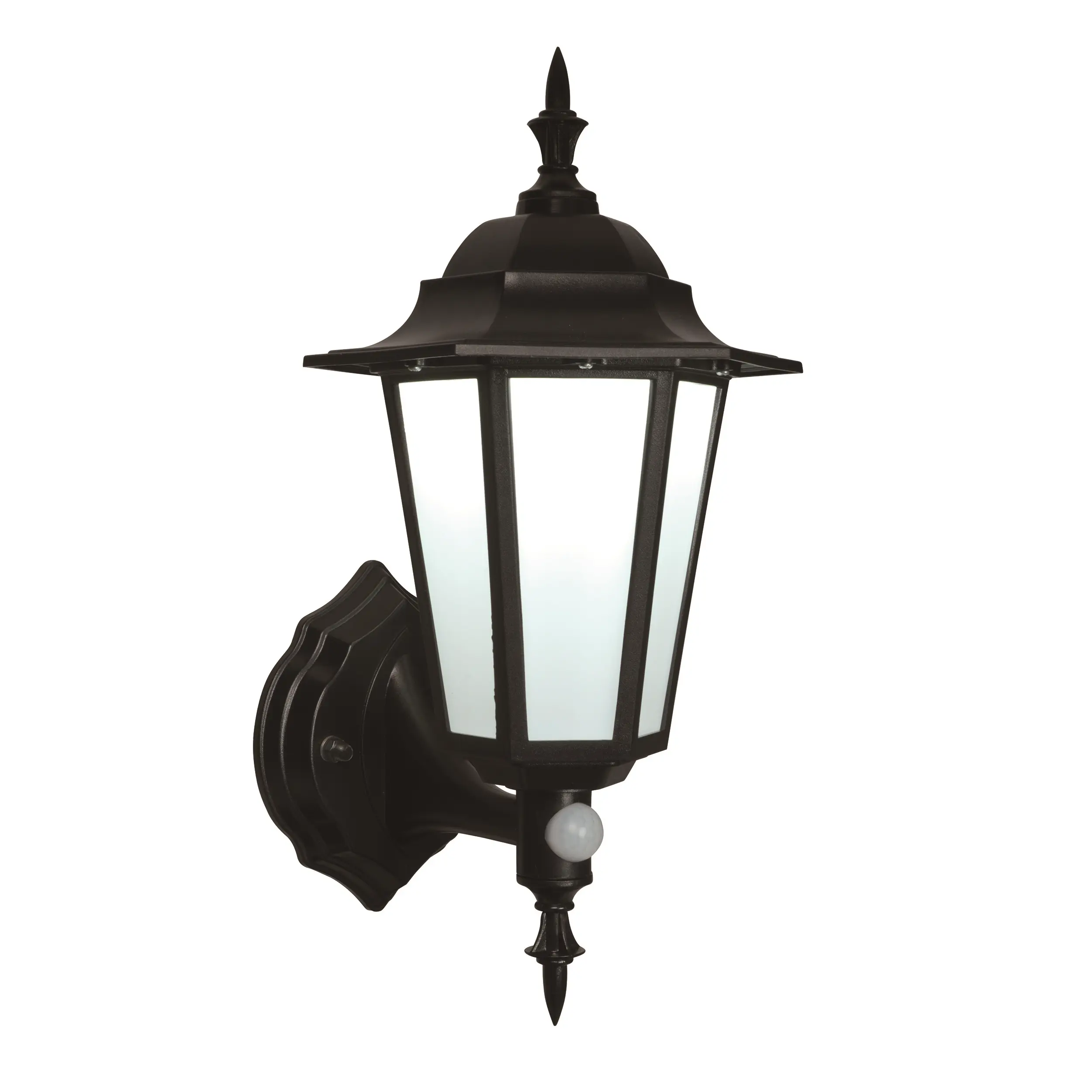 Saxby Evesham PIR/Photocell wall IP44 7W cct