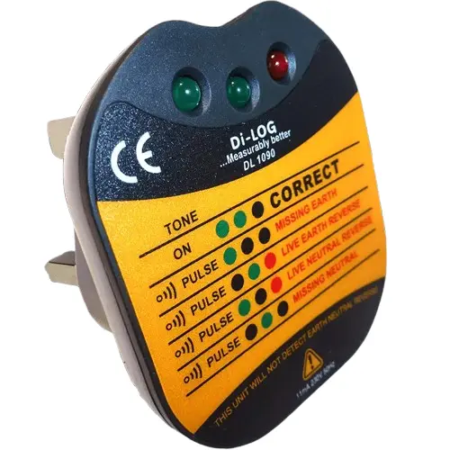 DL1090 Socket Tester c/w Buzzer 