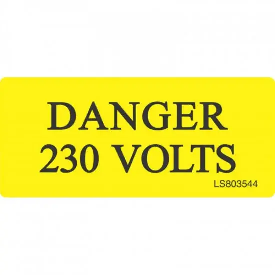 Danger 230 Volt 